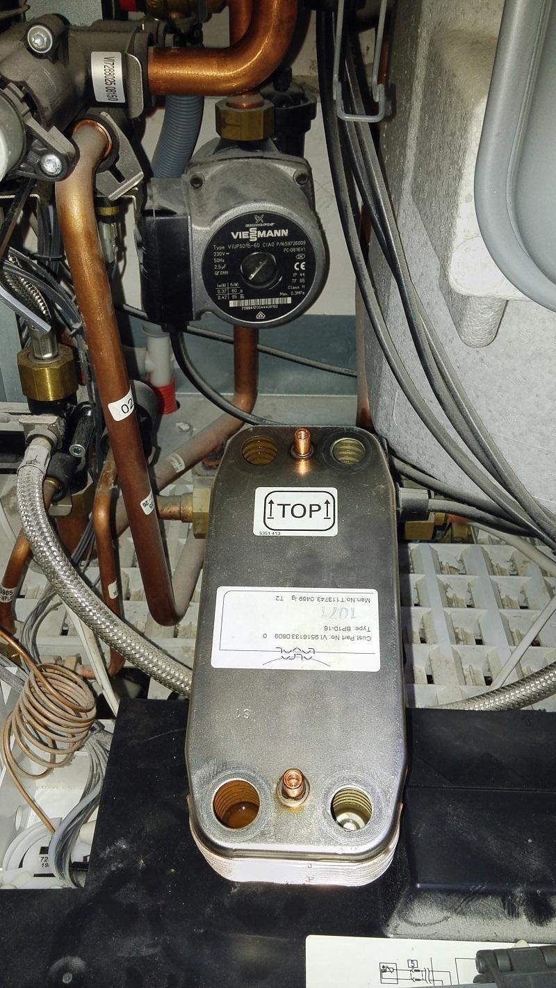 Vitodens 222 WS2A wymiennik