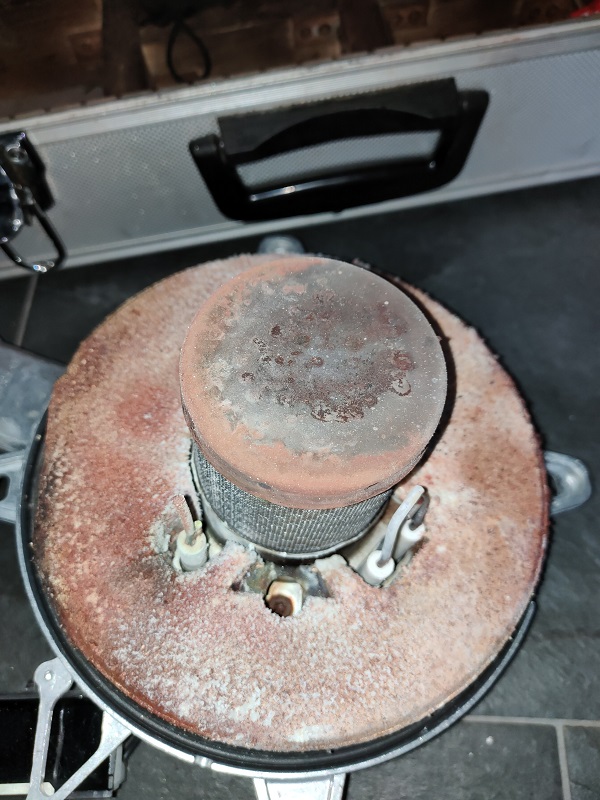 Usterka F3 vitodens brudny palnik