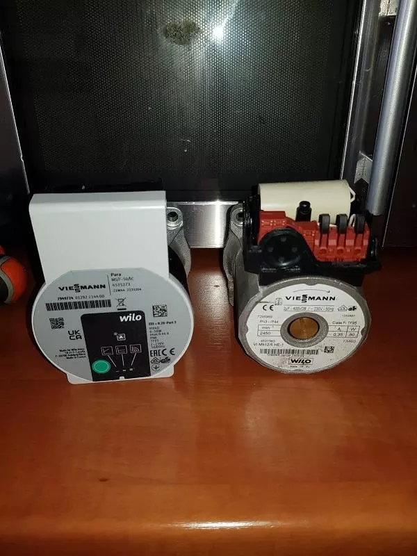 Vitopend wh1b wymiana pompy 7874717