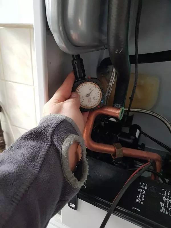 Vitodens B1hc serwis czysty filtr