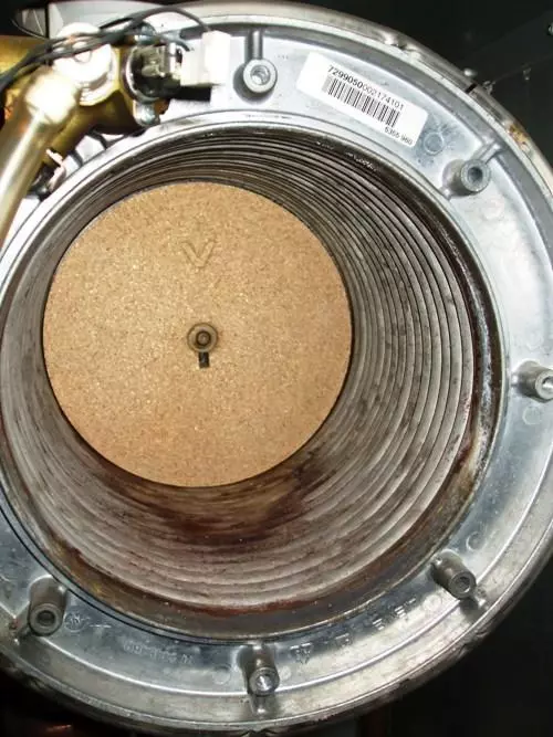 Viessmann Vitodens 222 po serwisem komory spalania