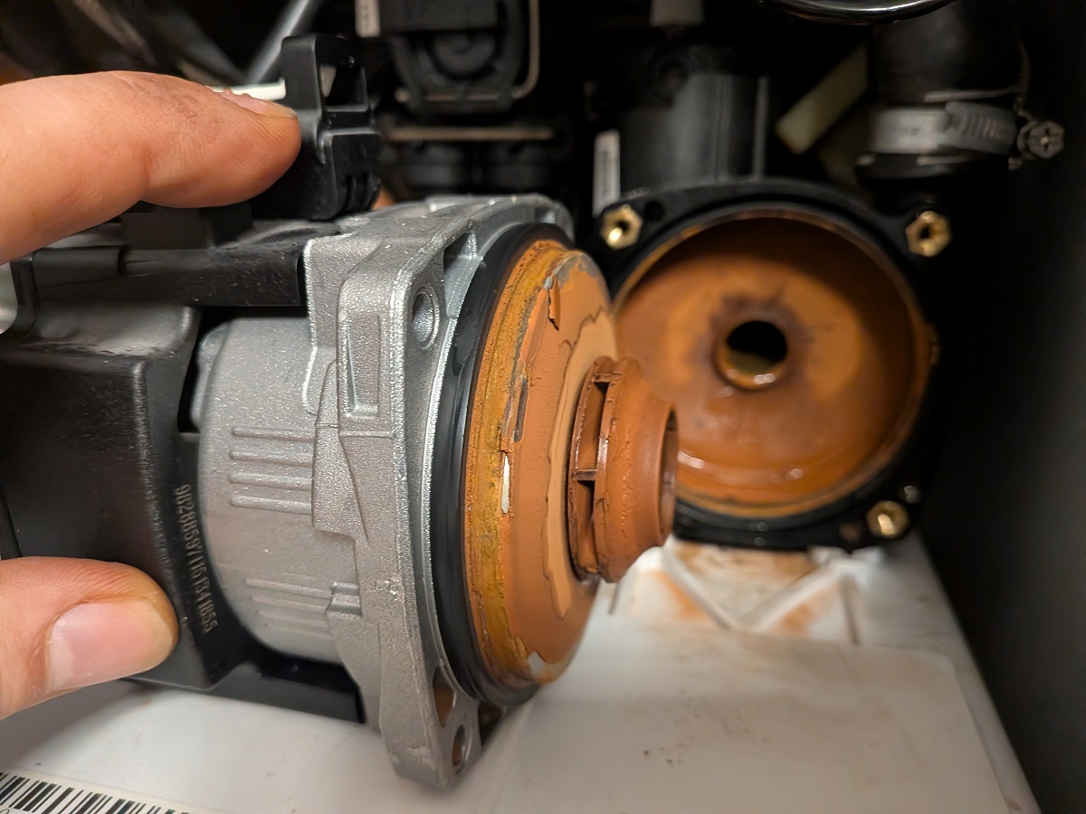 zakamienione wnetrze kotla Viessmann